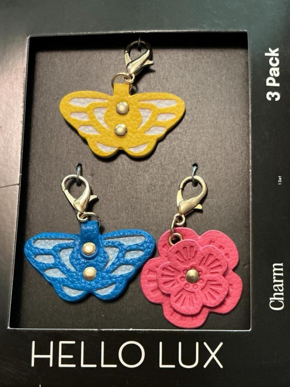 Hello lux tea light flower and butterfly charm
